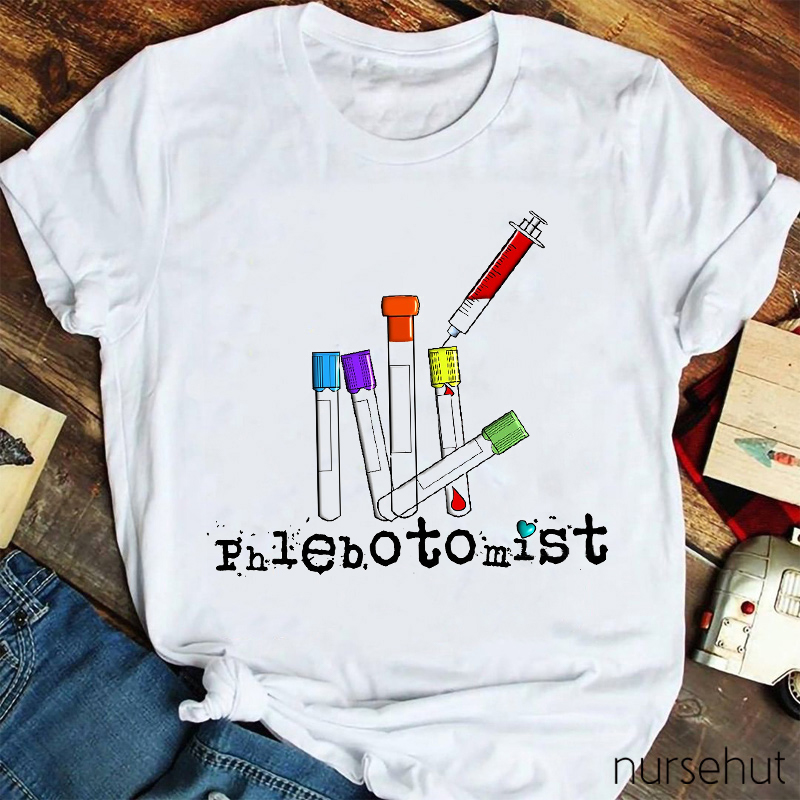 Phlebotomist Nurse T-Shirt