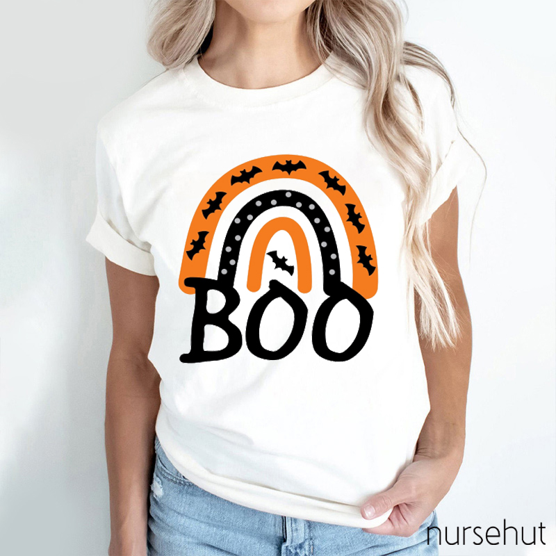 Halloween Boo Nurse T-Shirt