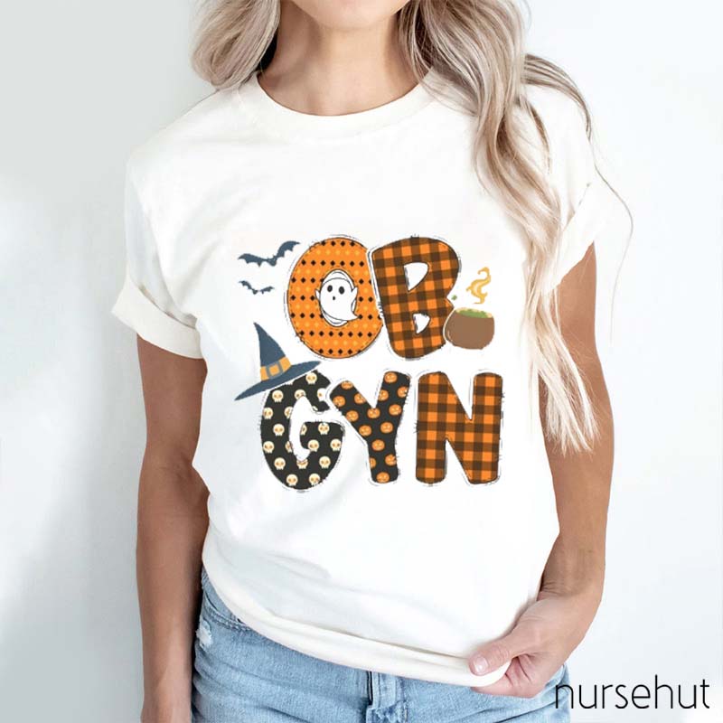 Halloween Style Nurse T-Shirt