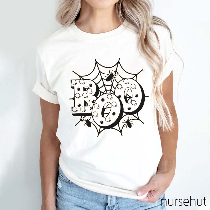 Halloween Boo Nurse T-Shirt