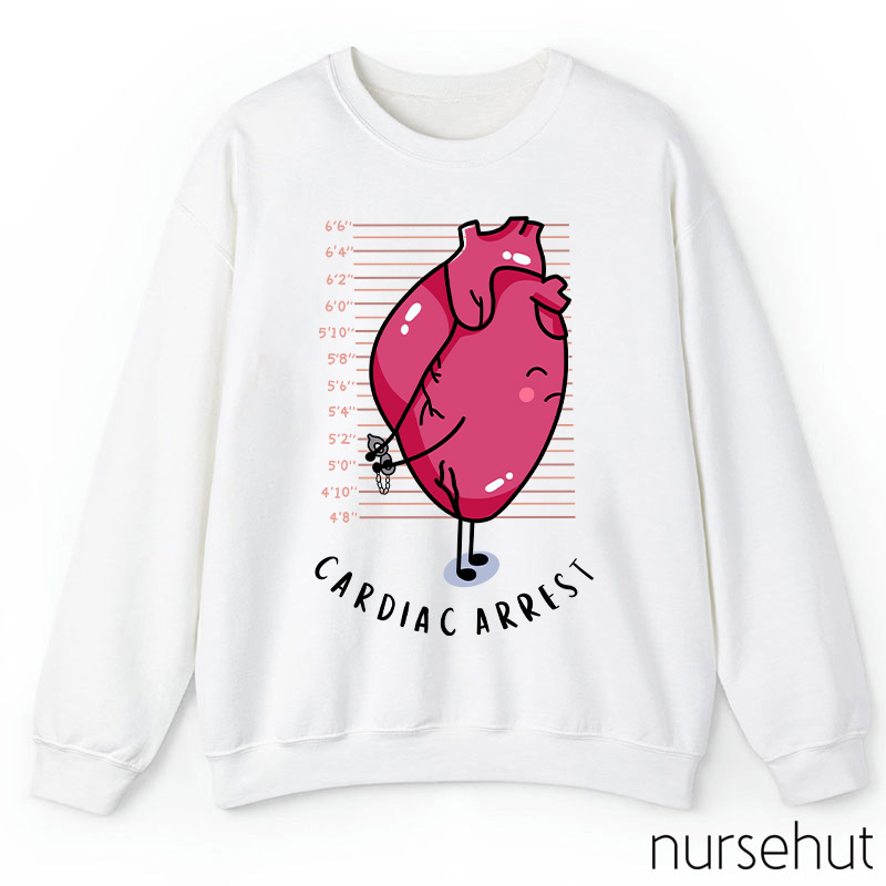 Cardiac Arrest Nurse Sweatshirt