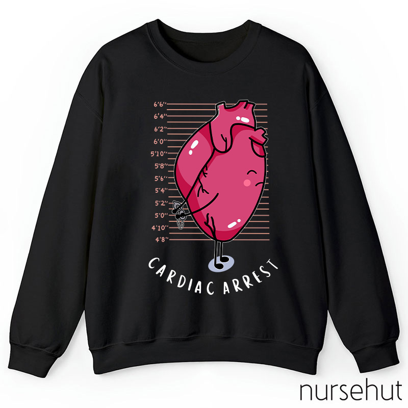 Cardiac Arrest Nurse Sweatshirt