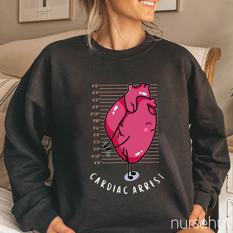 Cardiac Arrest Nurse Sweatshirt