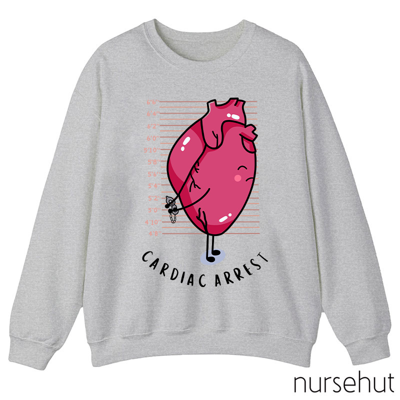 Cardiac Arrest Nurse Sweatshirt