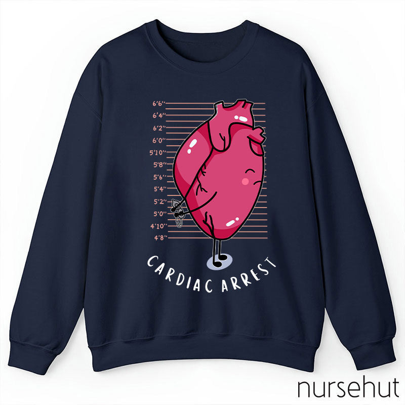 Cardiac Arrest Nurse Sweatshirt