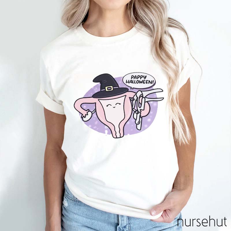 Pappy Halloween Nurse T-Shirt