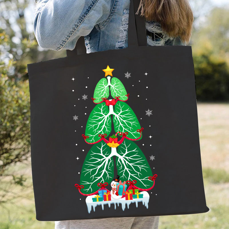 Healthy Lungs Nurse Tote Bag