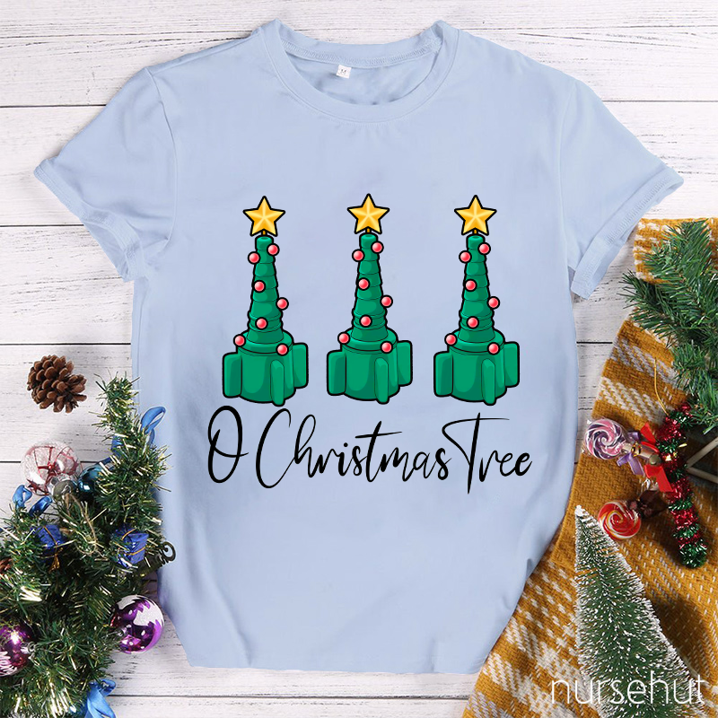 O Christmas Tree Nurse T-Shirt