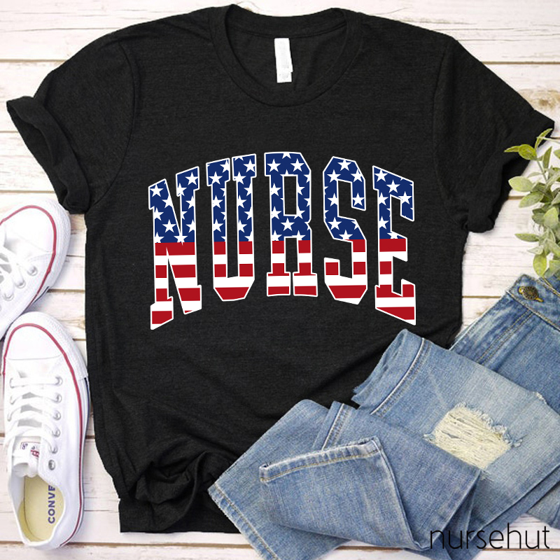 Flag Nurse T-Shirt