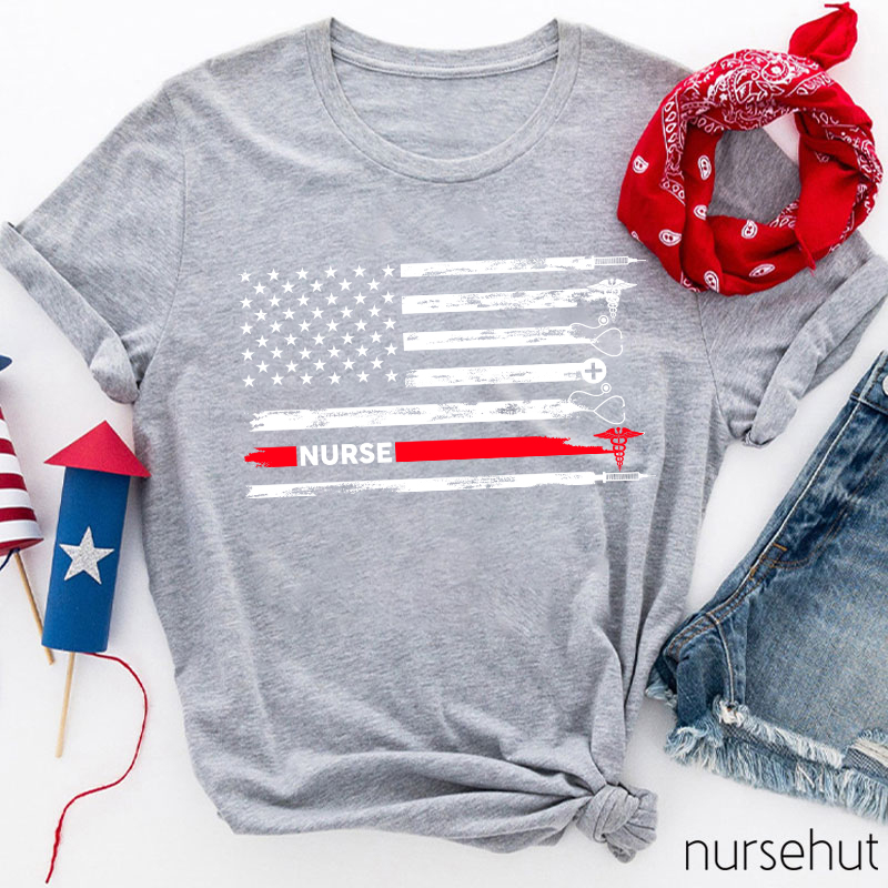 Flag Nurse T-Shirt