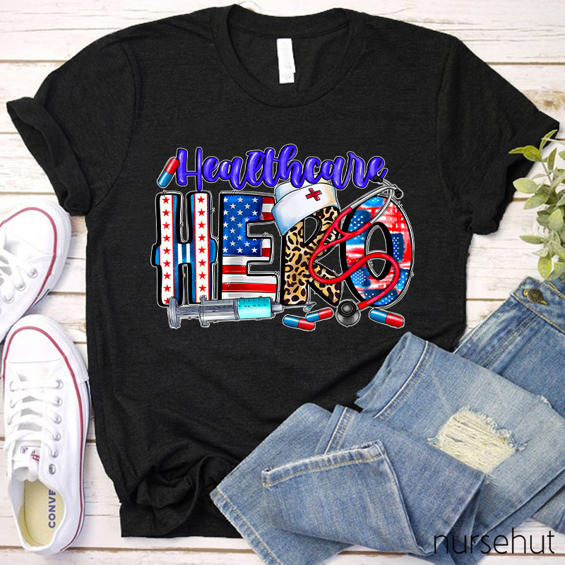 American Hero Nurse T-Shirt