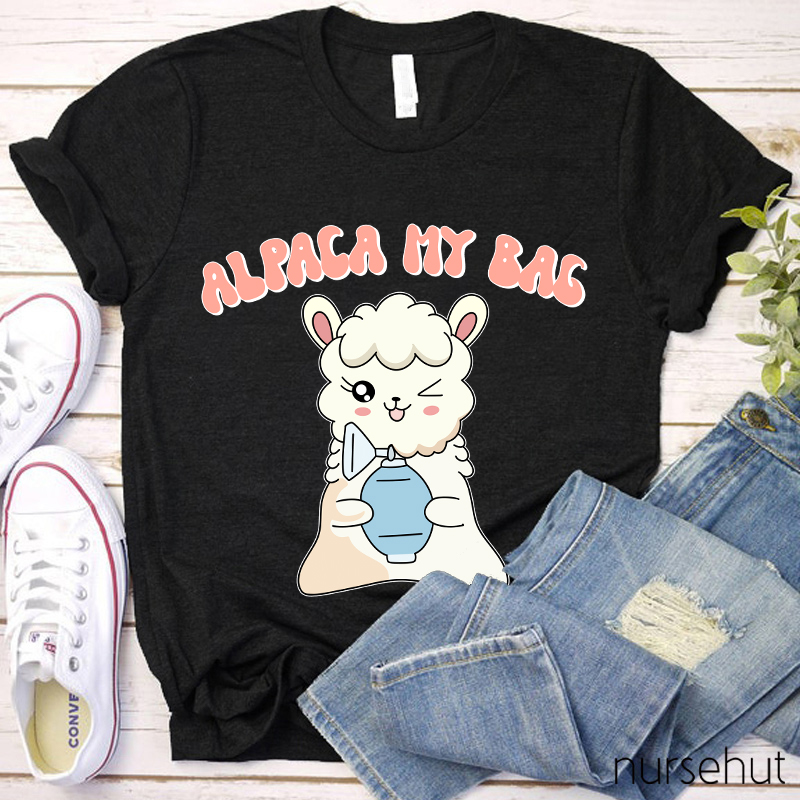 Alpaca My Bags Nurse T-Shirt