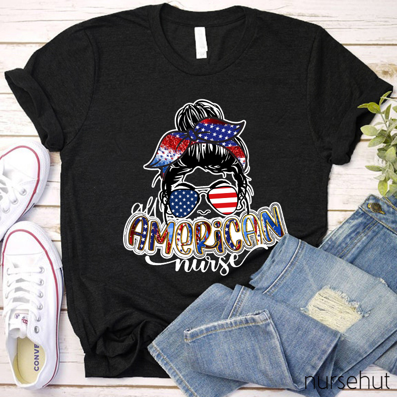 All American Nurse T-Shirt
