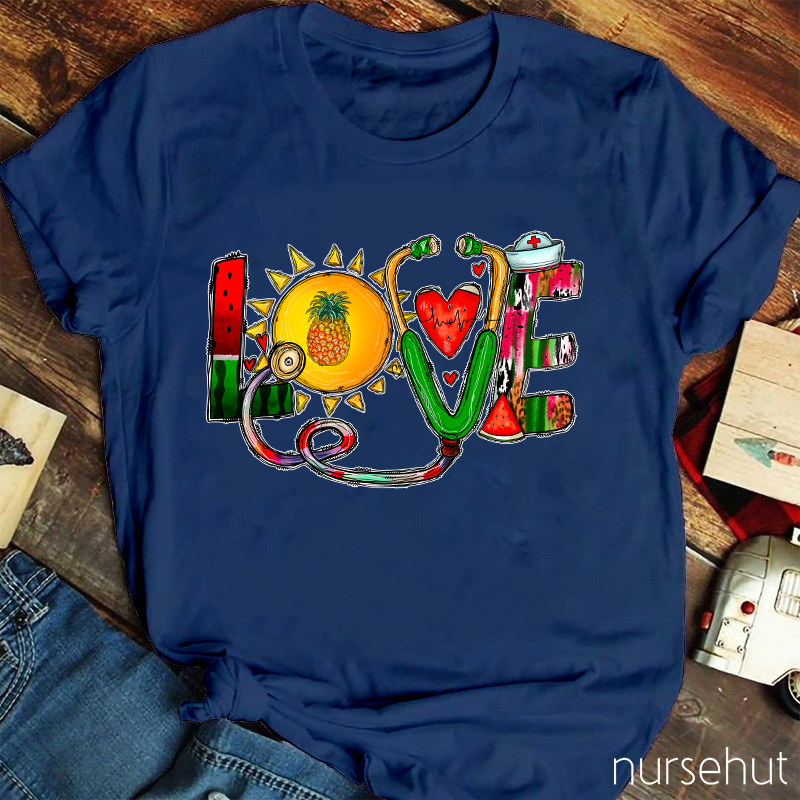 Summer Love Nurse T-Shirt