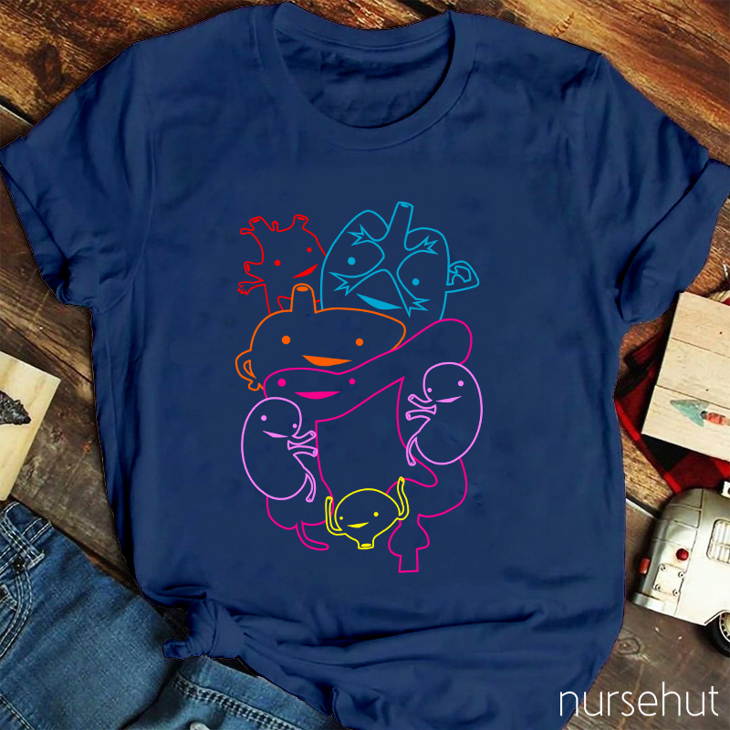 Human Entrails Nurse T-Shirt