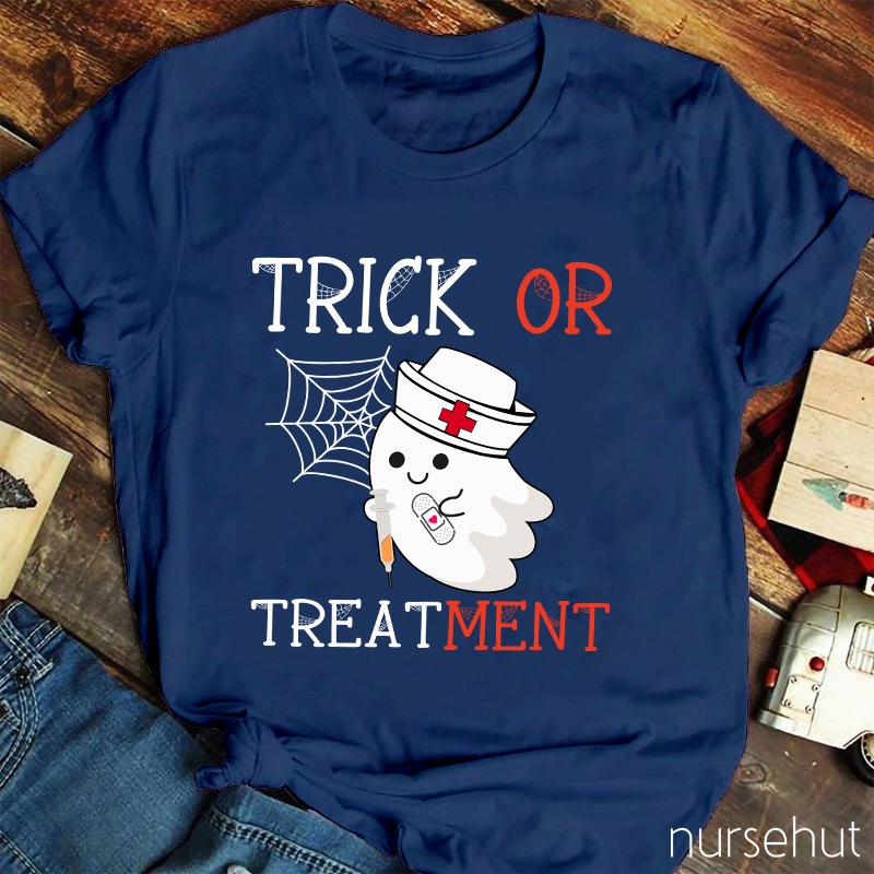 Trick Or Treatment Nurse T-Shirt