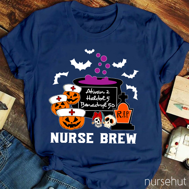 Happy Halloween Crew Nurse T-Shirt