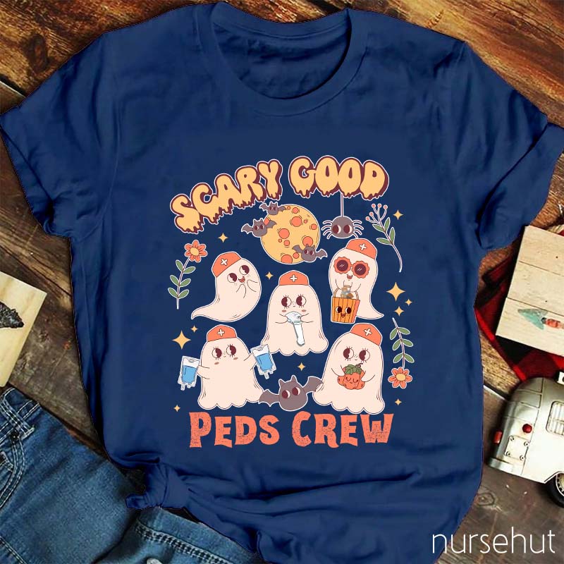 Scary Good Peds Crew Nurse T-Shirt