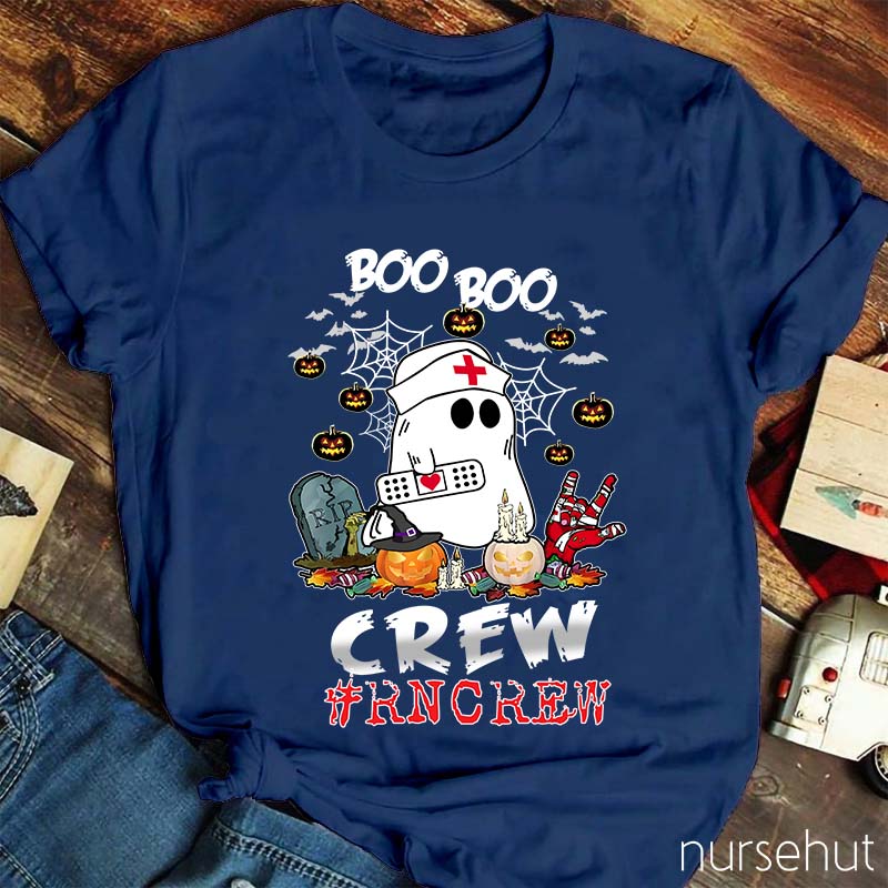 Personalized Boo Crew Nurse T-Shirt