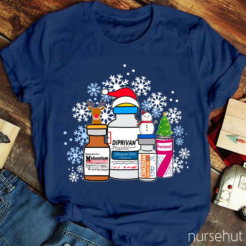 Dream Team Christmas Nurse T-Shirt