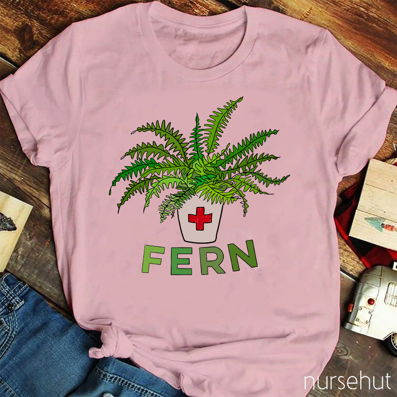 Fern Red Cross Nurse T-Shirt
