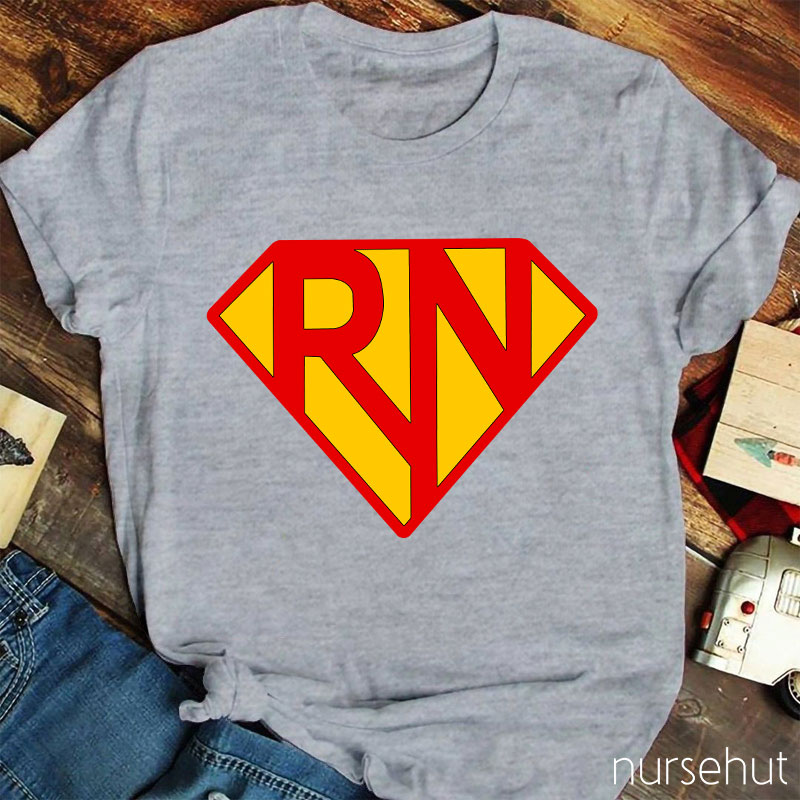 I Have Super Powers RN Nurse T-Shirt