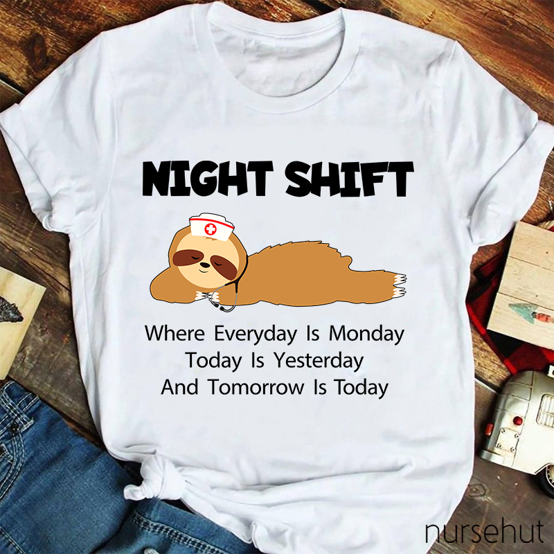 Night Shift Nurse T-shirt