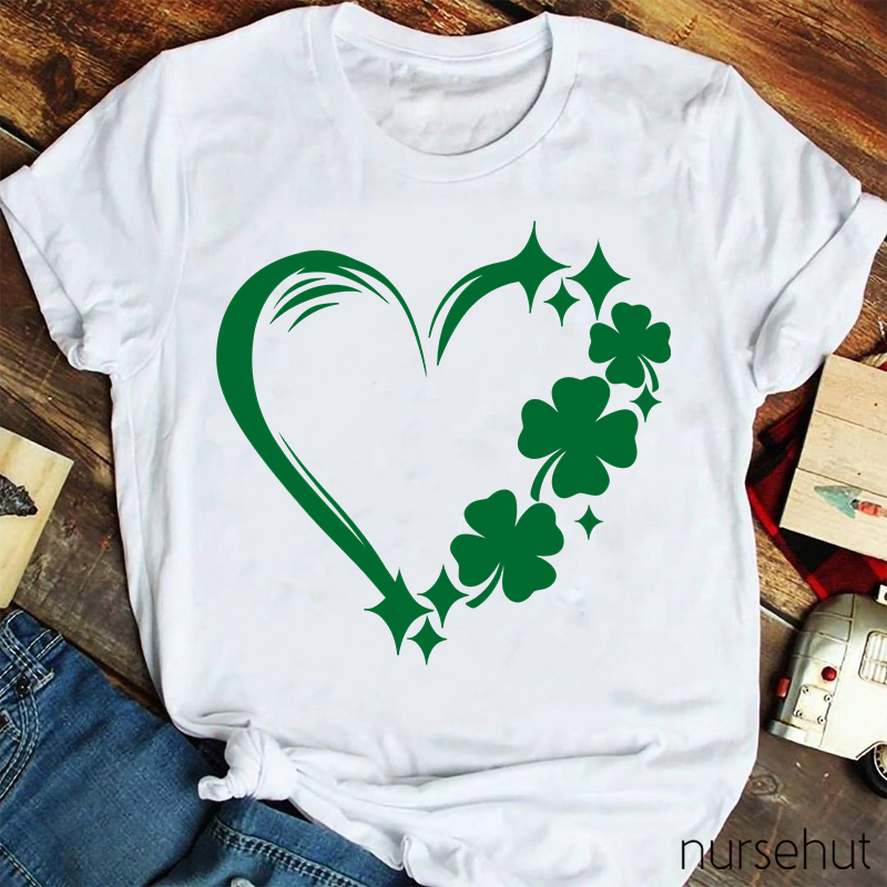 Love Saint Patrick's Day Nurse T-Shirt