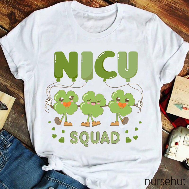 Department Cute Clove Squad Nurse T-Shirt