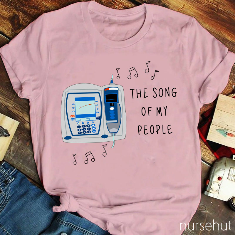 The Song Of My People Nurse T-Shirt