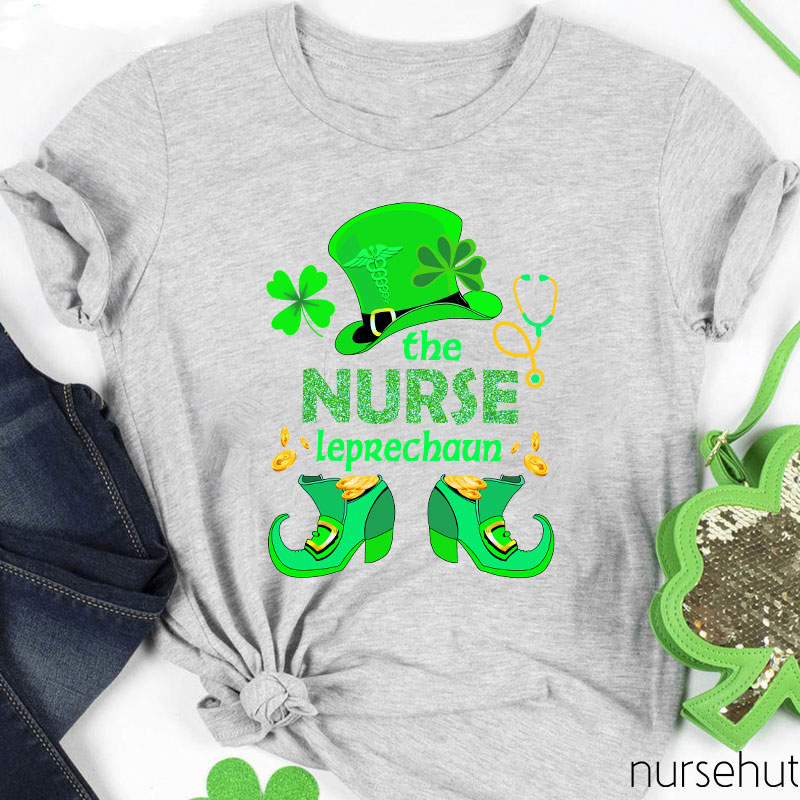 The Nurse Leprechaun Nurse T-Shirt