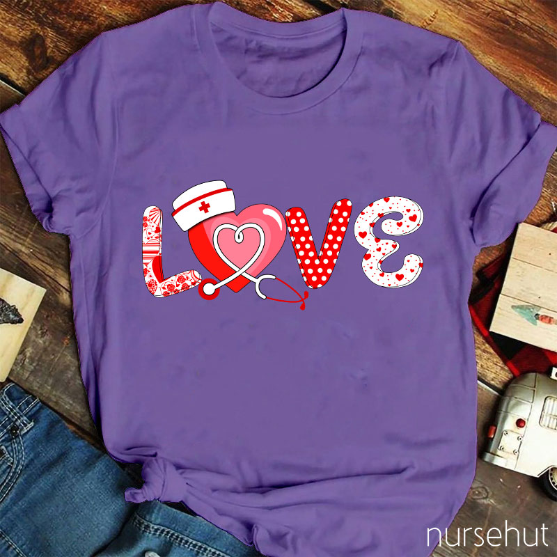 Love From A Nurse T-Shirt
