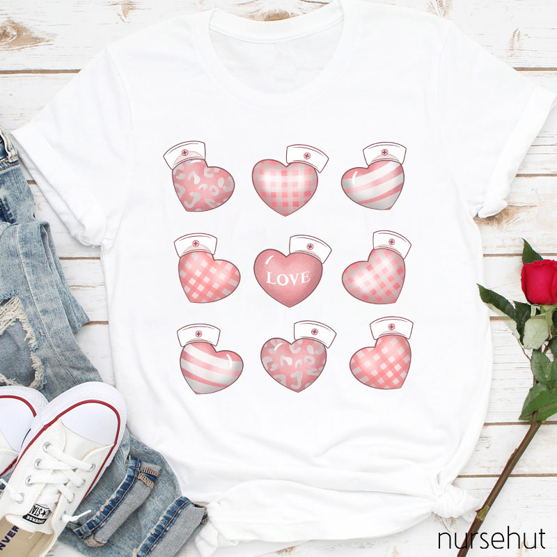I Take Care Of You With Love Nurse T-Shirt