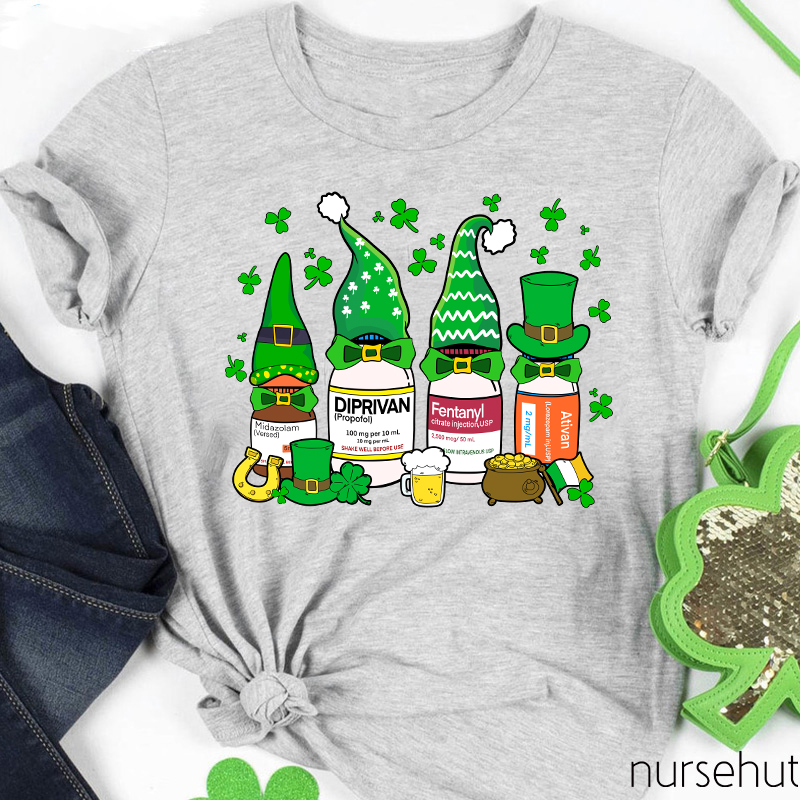 Happy St. Patrick's Day Nurse T-Shirt