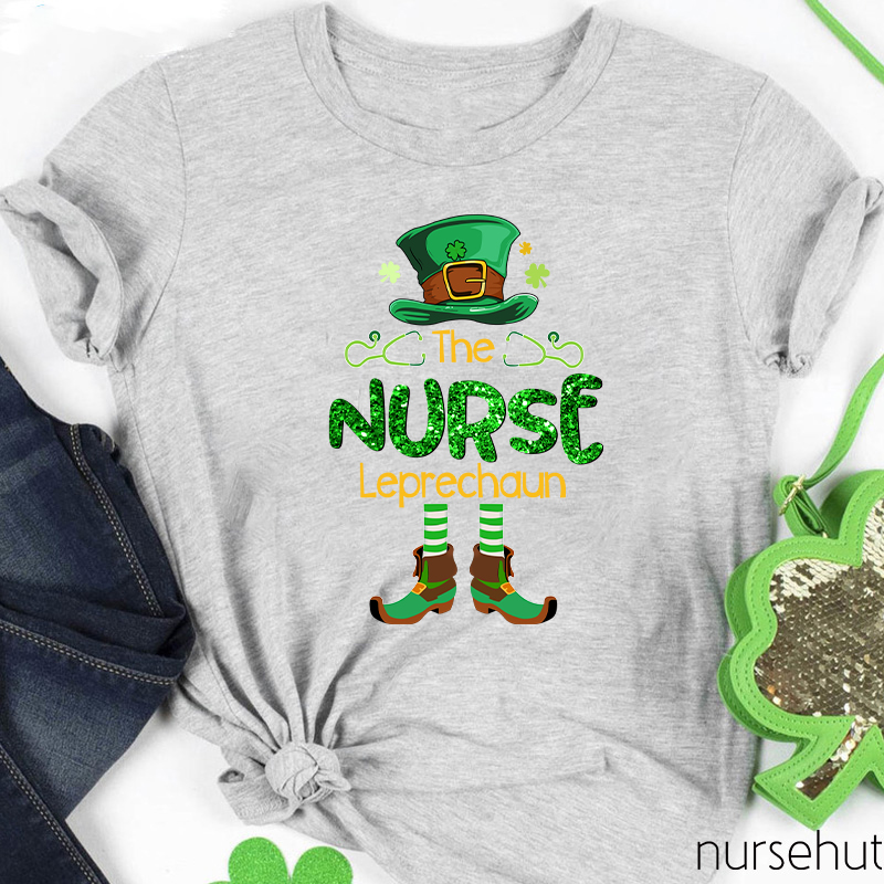 The Nurse Leprechaun Nurse T-Shirt