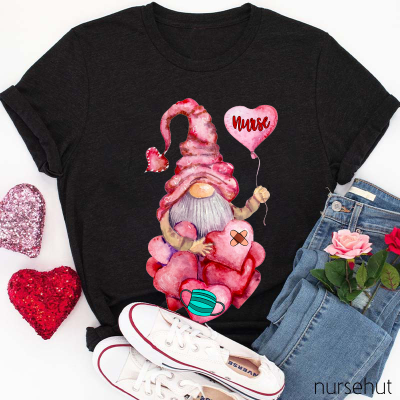 I'm Surrounded By Pink Heart Nurse T-Shirt