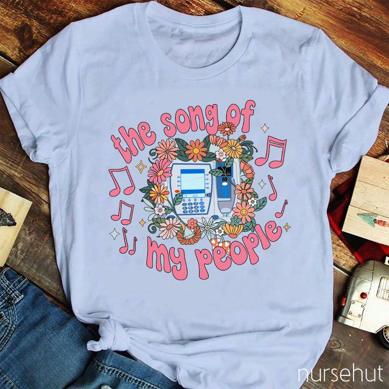 The Song Of My People Nurse T-Shirt