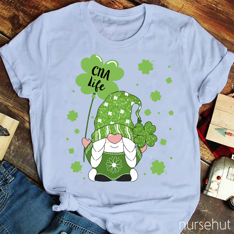 Personalized Lucky Life Nurse T-Shirt