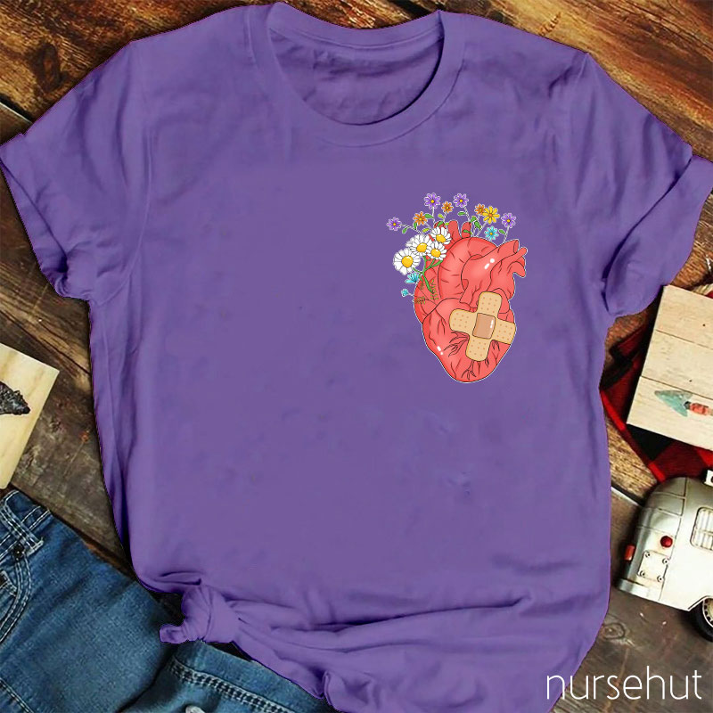 Take Care Of Your Heart Nurse T-Shirt