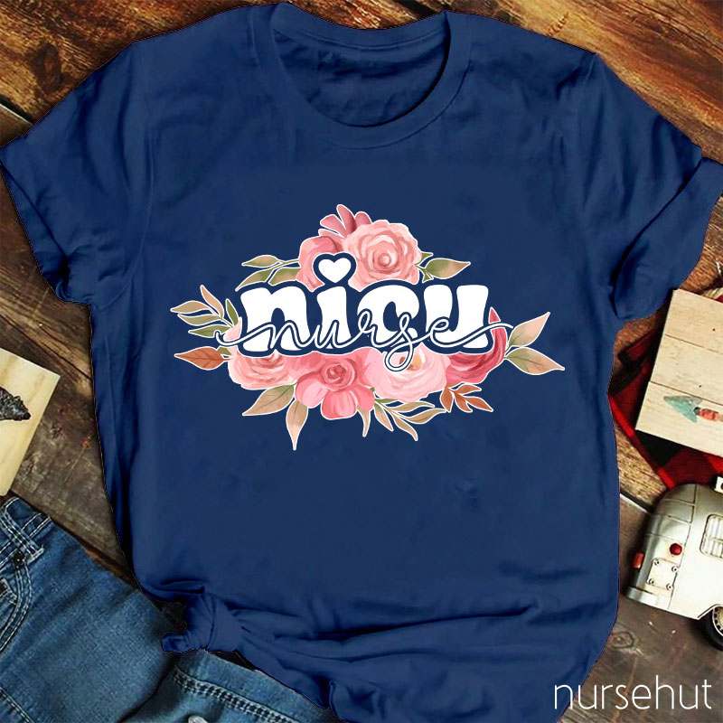 Rose Nicu Nurse T-Shirt