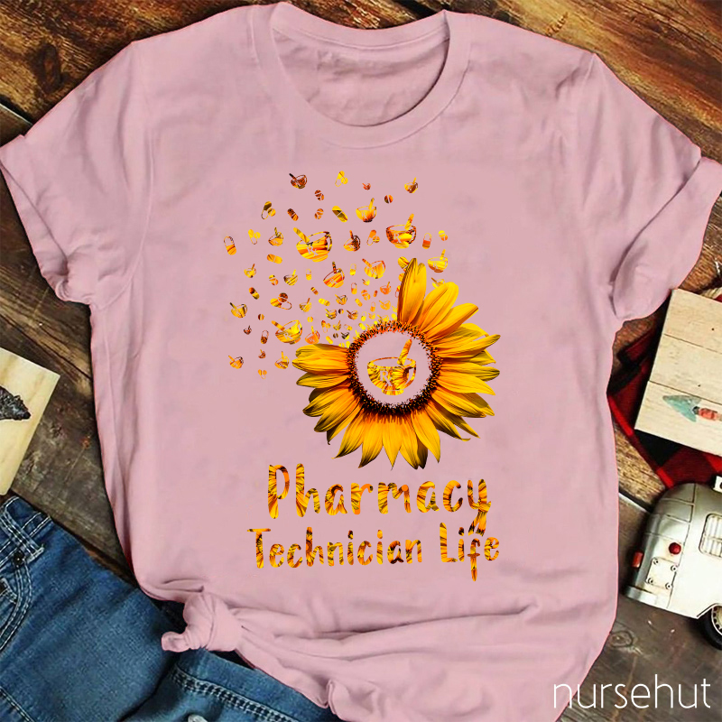 Pharmacy Technician Life Nurse T-Shirt