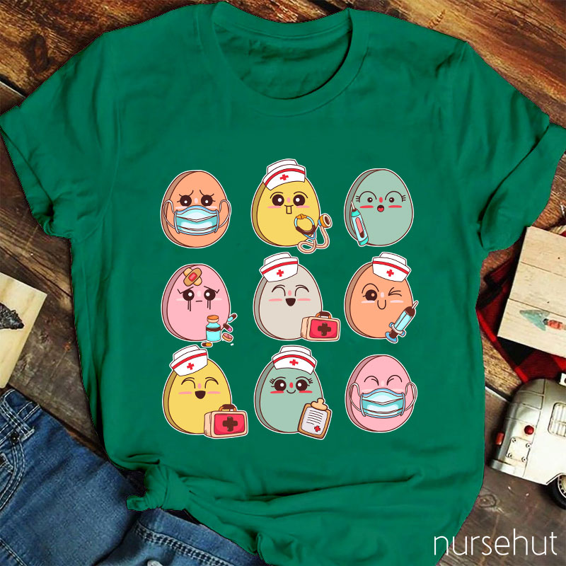 Nurse Easter Egg Nurse T-Shirt