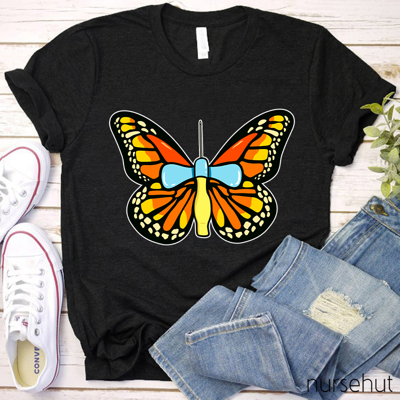 It's Just Like A Butterfly Nurse T-Shirt