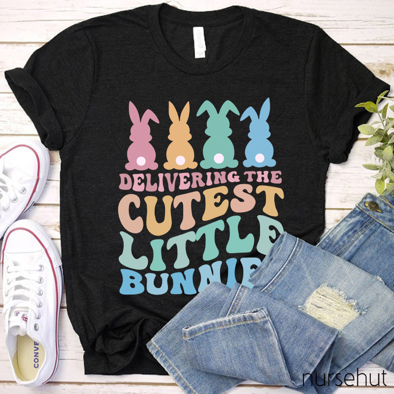 Delivering The Cutest Little Bunnies Nurse T-Shirt