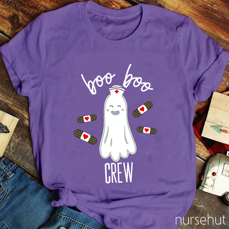 Boo Boo Crew Nurse for Halloween T-Shirt