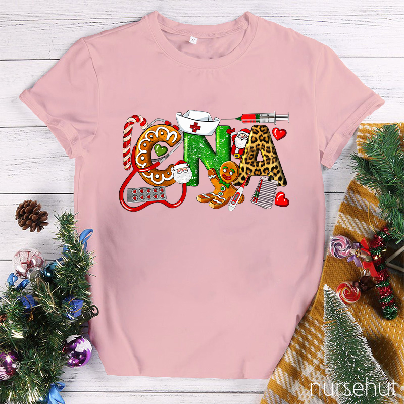 CNA We Deserve A Wonderful Christmas Nurse T-Shirt