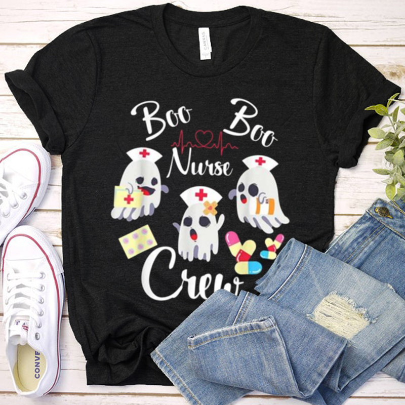 Boo Boo Nurse Crew T-Shirt