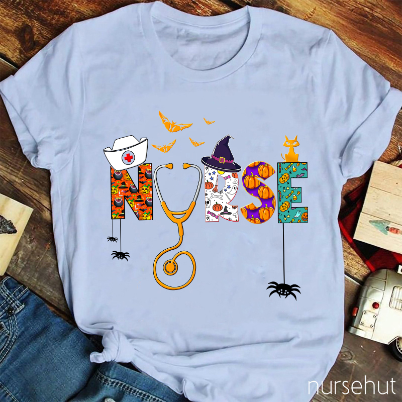 Nurse With Stethoscope T-Shirt