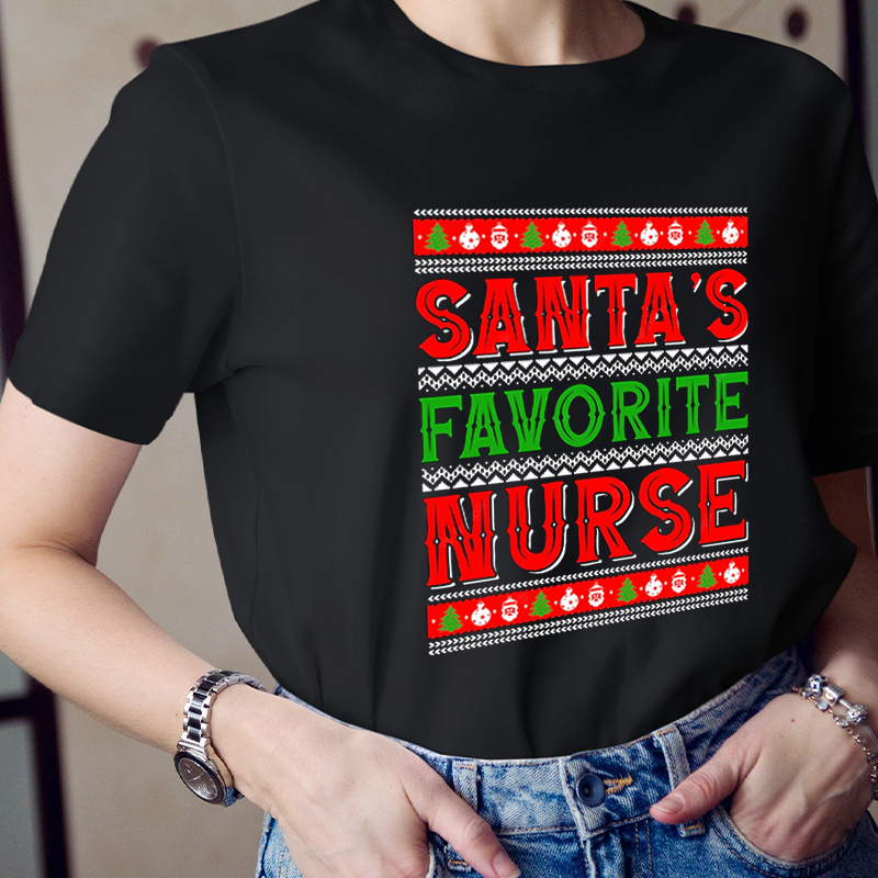 To Be Santa 's Favorite T-Shirt
