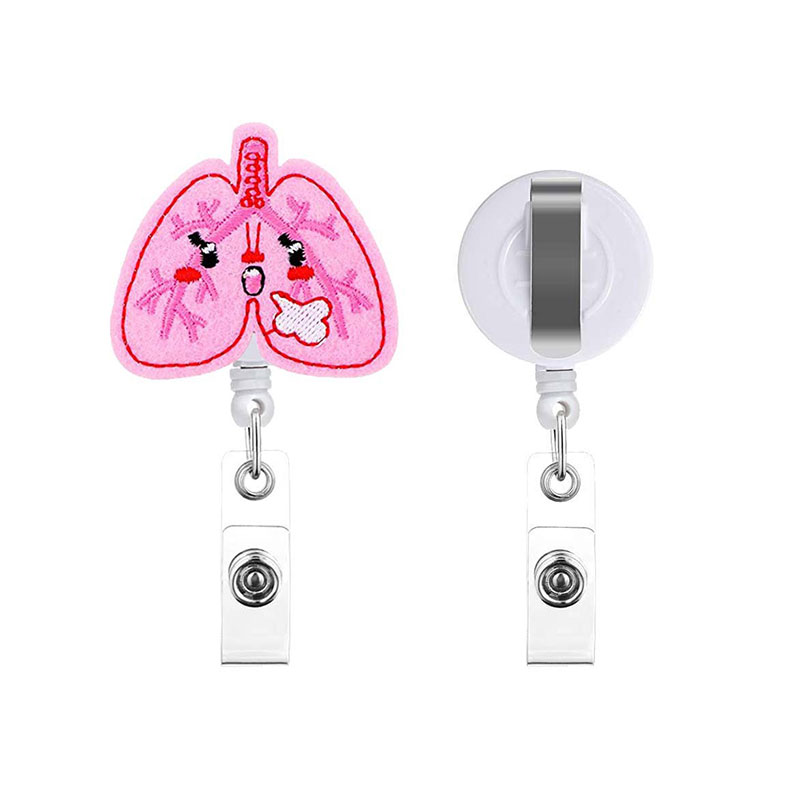 Human Organs Nurse Badge Reel